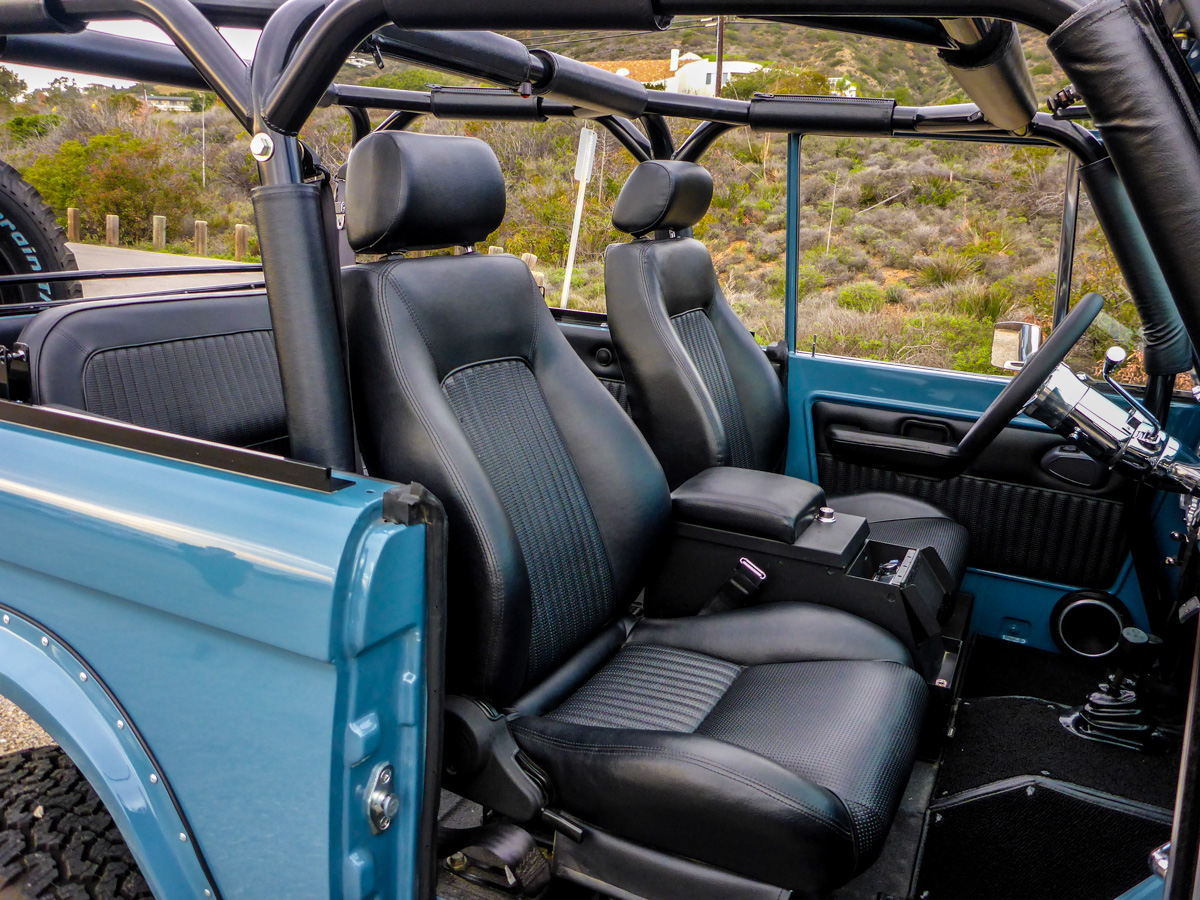 Interior - Custom Classic Ford Bronco Restorations by Rocky Roads LLC.