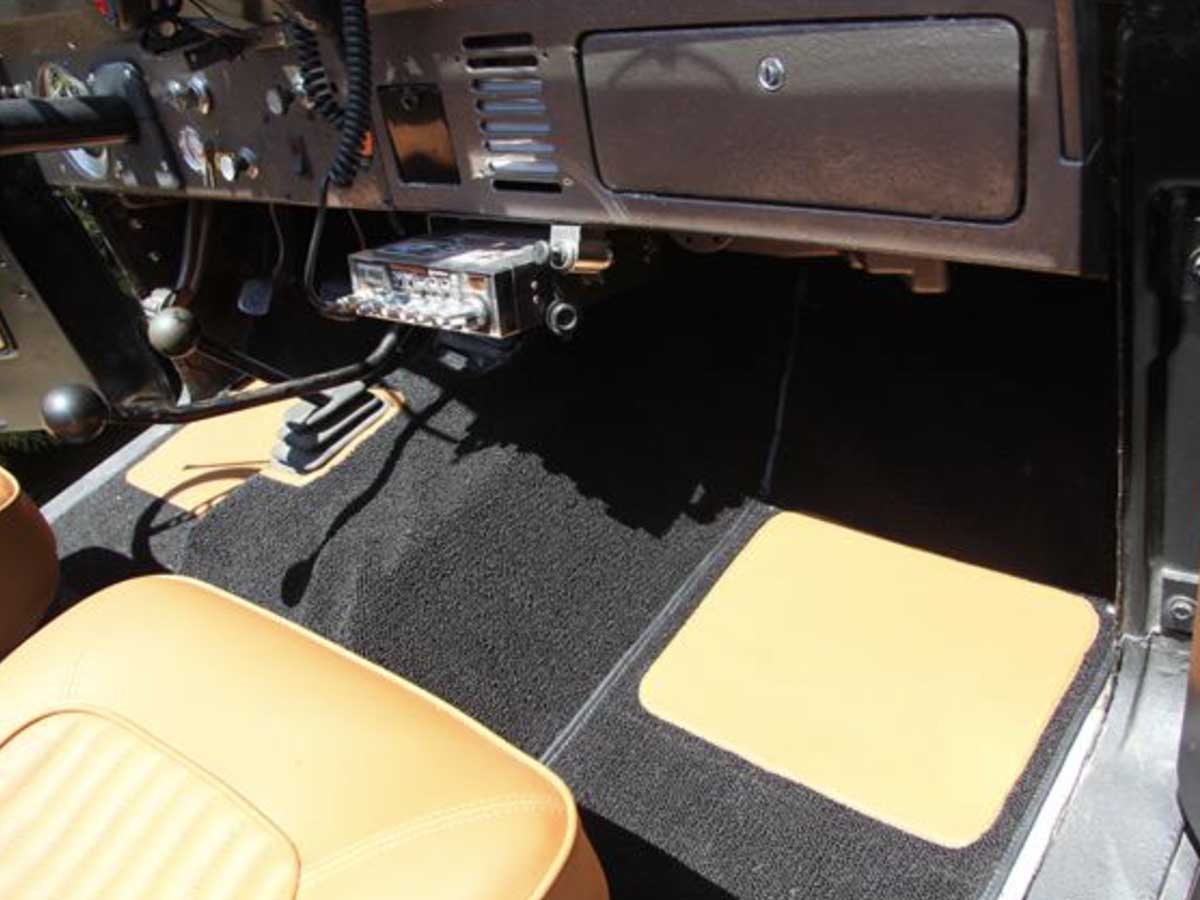 Snap In Carpet Mat Set Custom Classic Ford Bronco