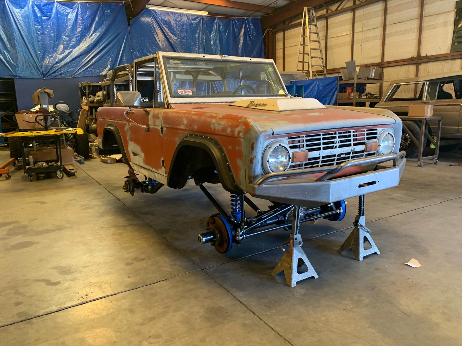 1967 Ford Bronco W Legend Coil Over Suspension And King Shocks Custom