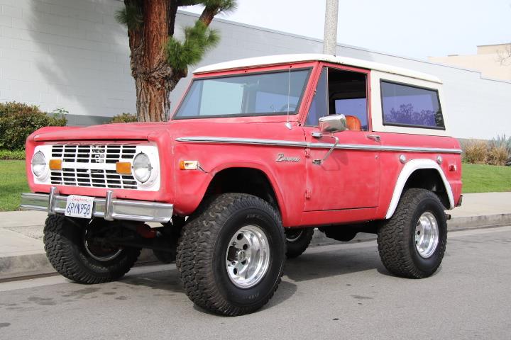 1974 Midnight blue Bronco w 4 Speed Automatic PS PDB frame off | Custom ...