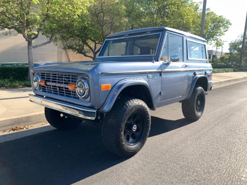 1967 Silver Radiance Metallic Legend Ford Bronco | Custom Classic Ford ...