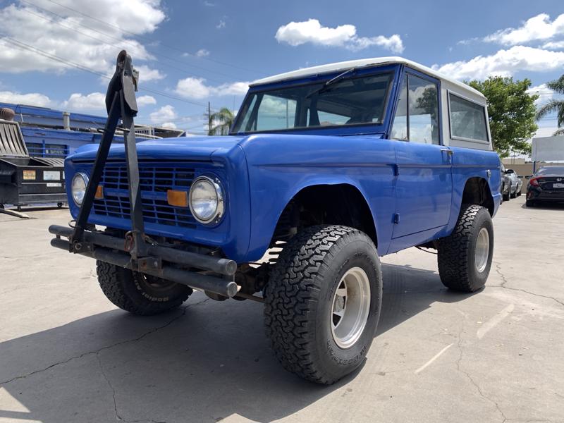 1966 Blue Ford Bronco | Custom Classic Ford Bronco Restorations by ...