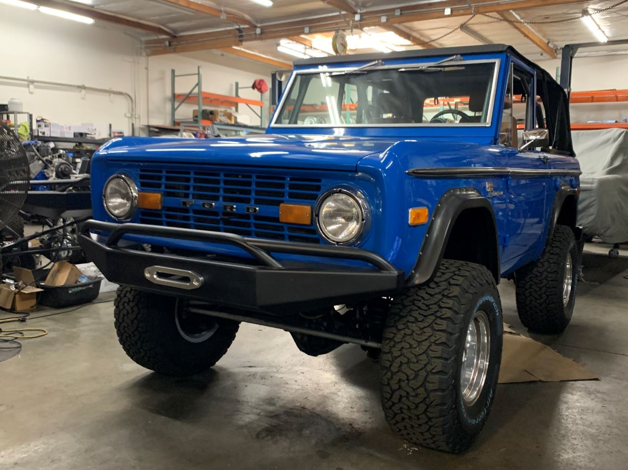 1972 Rust-free California Blue Ford Bronco | Custom Classic Ford Bronco ...