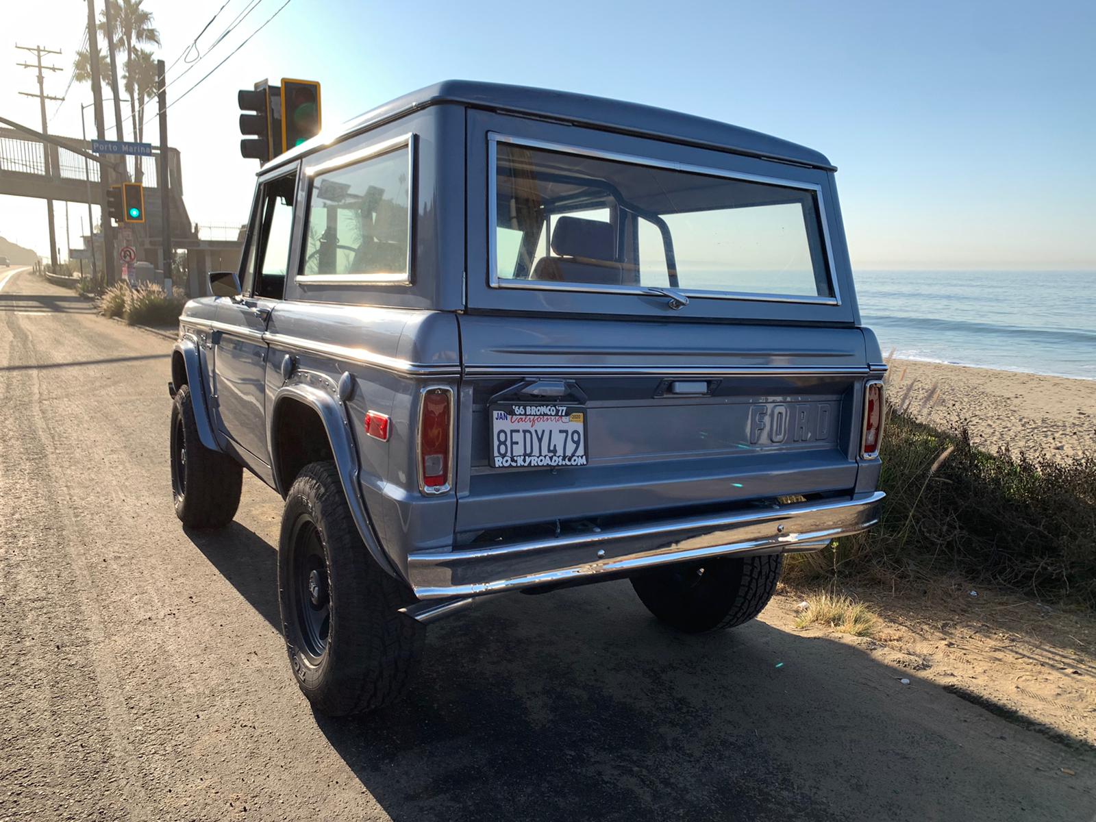 1973 Mussel Blue Ford Bronco Custom Classic Ford Bronco Restorations By Rocky Roads Llc 4518