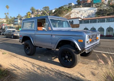 1973 Mussel Blue Ford bronco | Custom Classic Ford Bronco Restorations ...