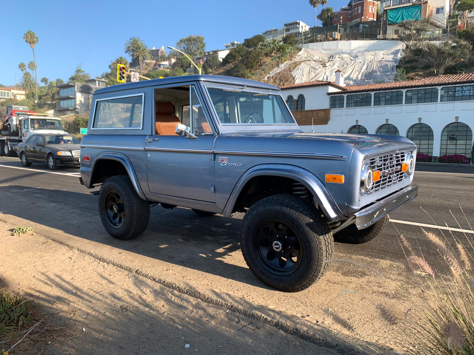 1973 Mussel Blue Ford bronco | Custom Classic Ford Bronco Restorations ...