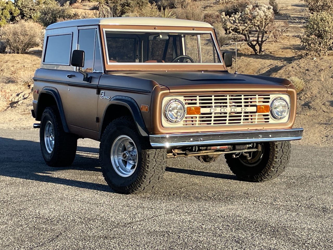 1972 Matte Brown Ford Bronco Explorer - Custom Classic Ford Bronco