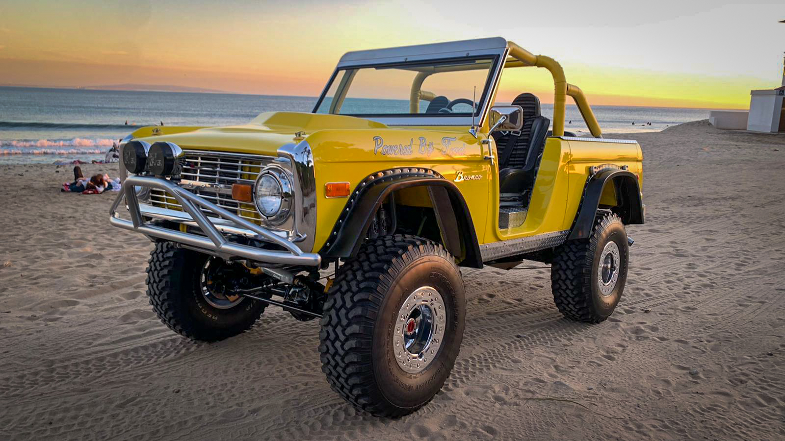 1969 Yellow Ford Bronco Roadster | Custom Classic Ford Bronco ...