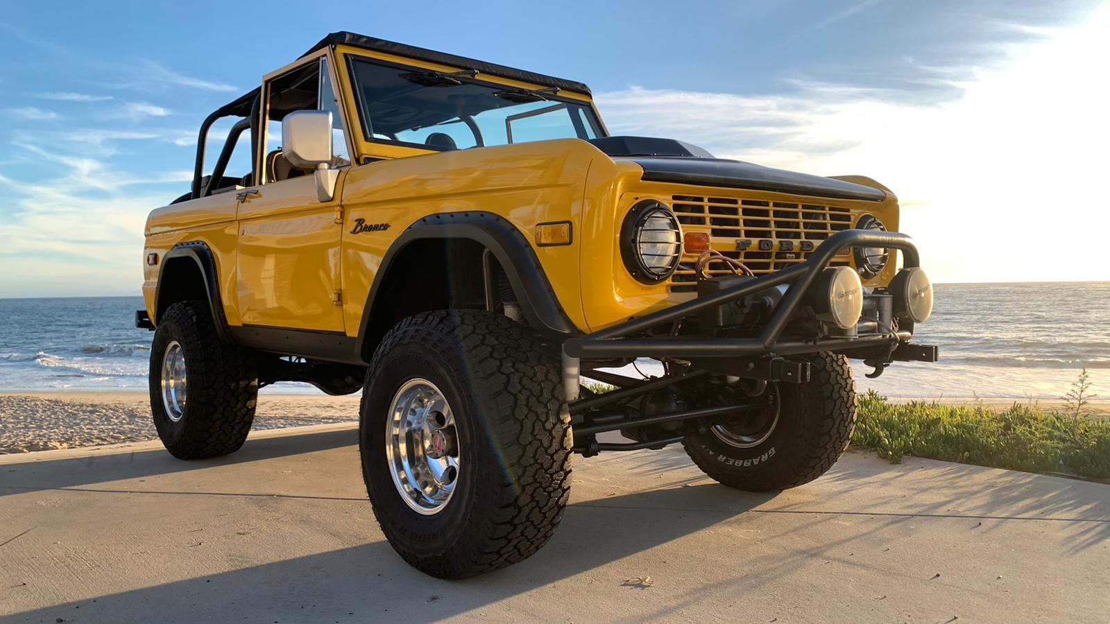 1970 Yellow Ford Bronco | Custom Classic Ford Bronco Restorations by ...