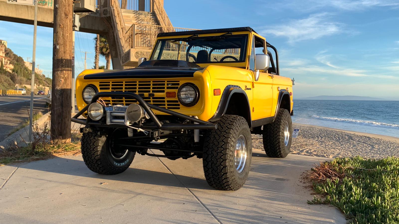 1970 Yellow Ford Bronco | Custom Classic Ford Bronco Restorations by ...