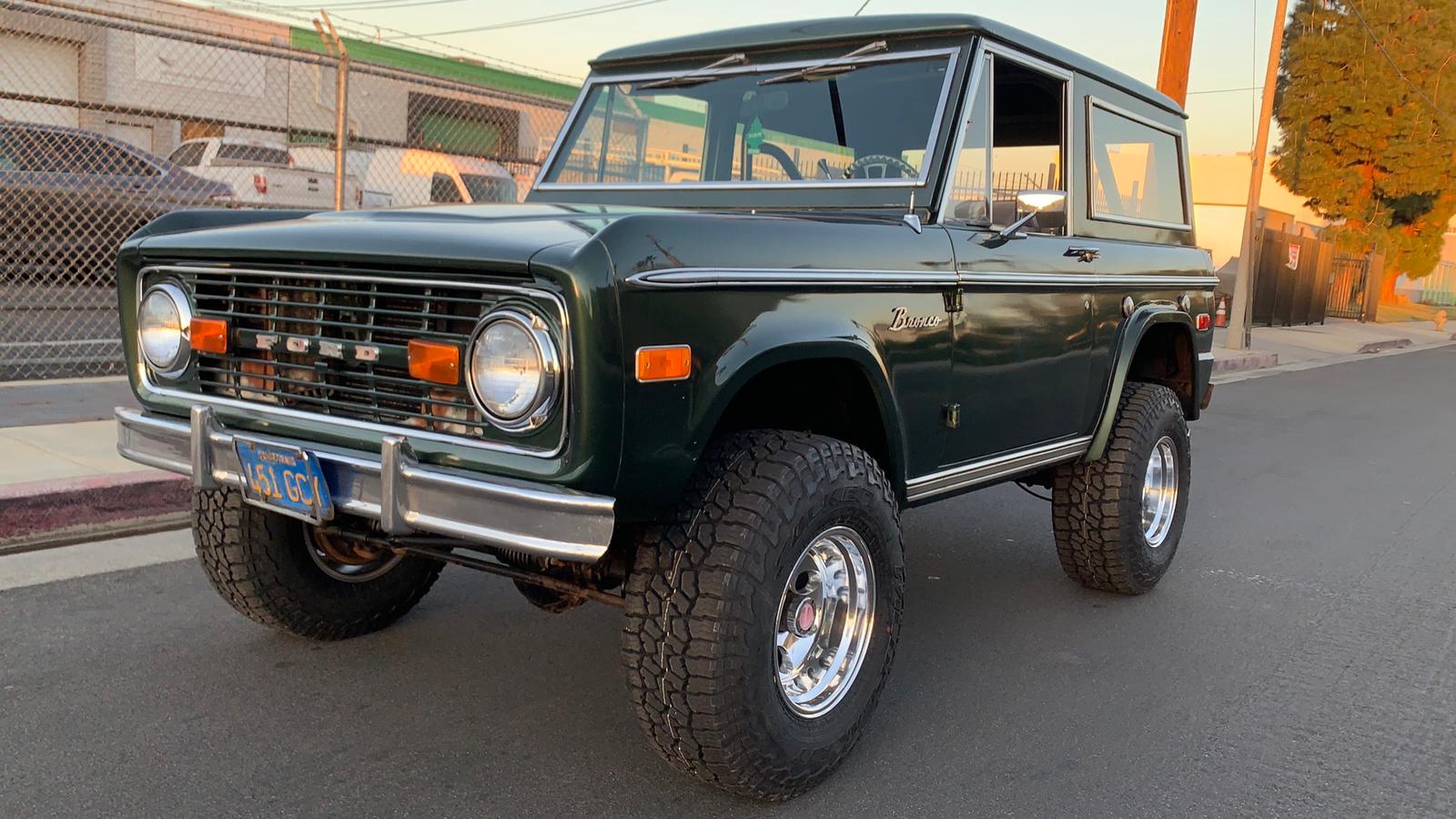 1973 Metallic Green Ford Bronco | Custom Classic Ford Bronco ...