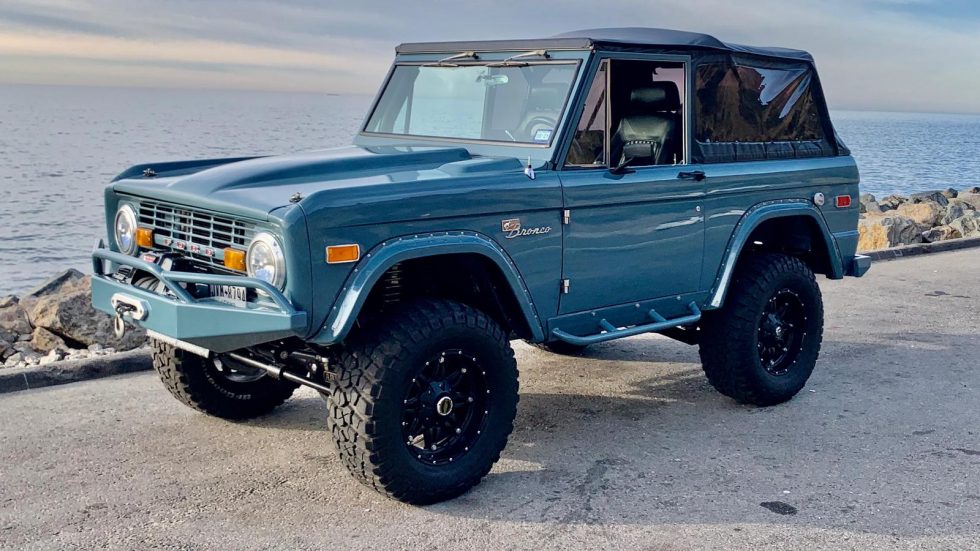 1974 Blue Legend Bronco - Custom Classic Ford Bronco Restorations by