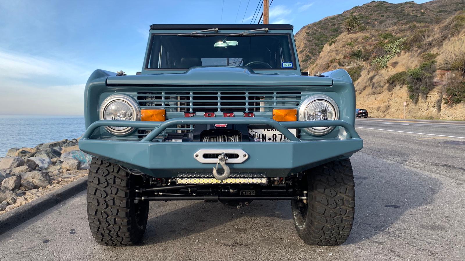 1974 Blue Legend Bronco - Custom Classic Ford Bronco Restorations by