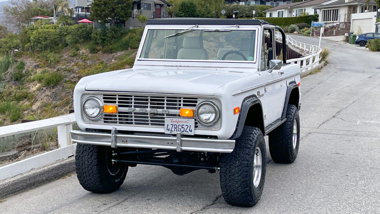 1971 White Bronco | Custom Classic Ford Bronco Restorations by Rocky Roads LLC.