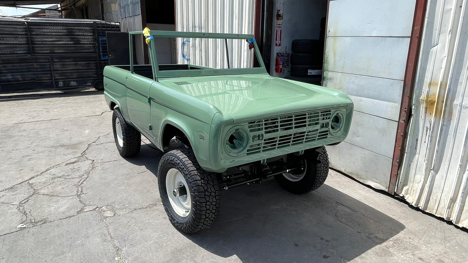 1968 Boxwood Green Bronco - Custom Classic Ford Bronco Restorations by ...